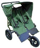 Land Rover Double Savannah All Terrain Pushchair - click for more information